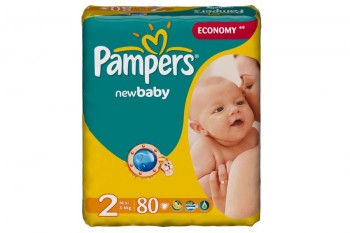 Pampers New Baby rozm 2 mini 80 szt Economy Pack